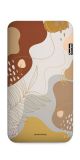 Carregador Portátil Power Bank Slim - Abstract Vibes Colors