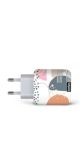 Carregador Personalizado USB de Parede - Abstrato Moderno