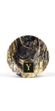 PopCase Black And Gold Marble Inicial