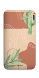Carregador Portátil Power Bank Slim - Cactos Abstratos