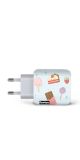 Carregador Personalizado USB de Parede - Candys Sweets