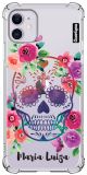 Capa Caveira Floral Name