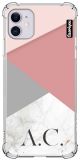 Capa Rose Abstract Marble Iniciais
