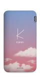 Carregador Portátil Power Bank Slim - Degradê Sky Name