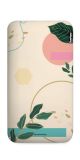 Carregador Portátil Power Bank - Geometric Shapes and Plants