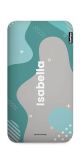 Carregador Portátil Power Bank Slim - Manchas Name Blue