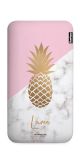 Carregador Portátil Power Bank Slim - Marble Pineapple Name
