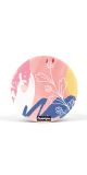 PopCase Pintura Abstrata Rosé